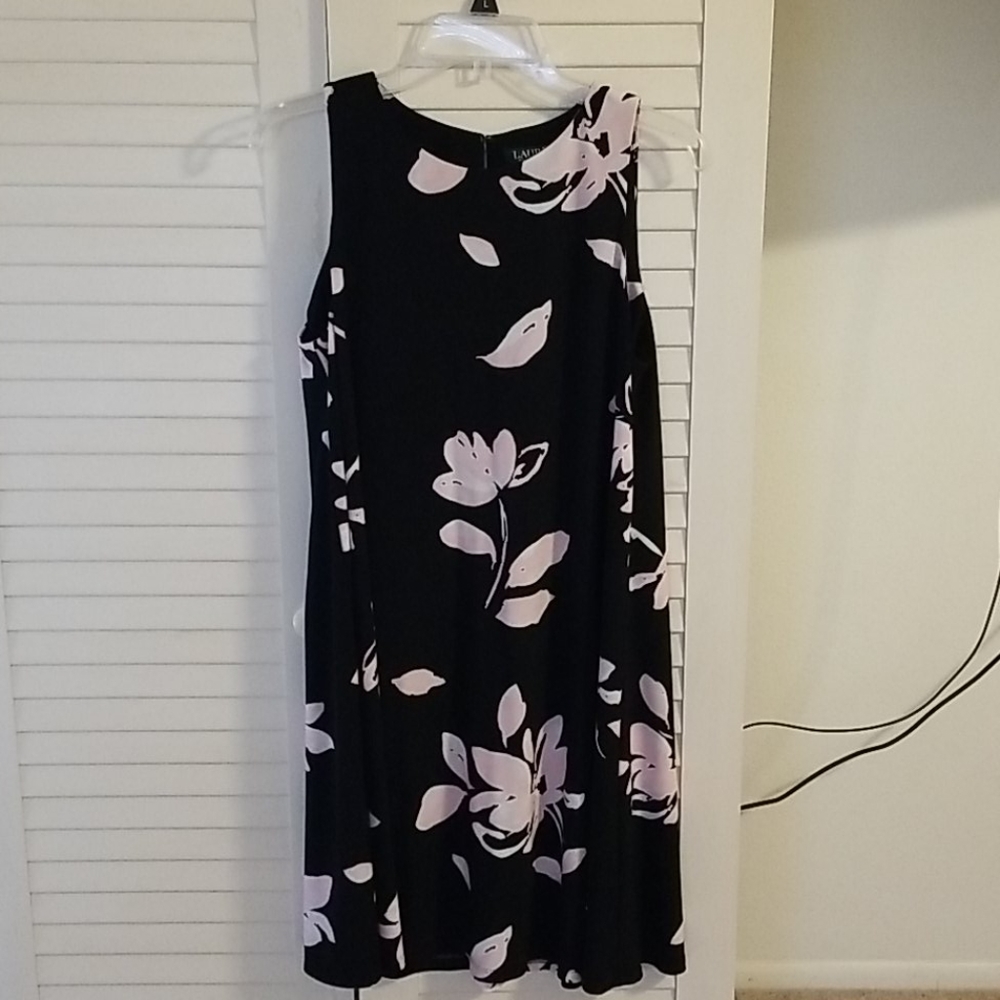 Unlined, but not see thru dress